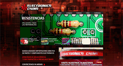 Desktop Screenshot of electronicachinasas.com
